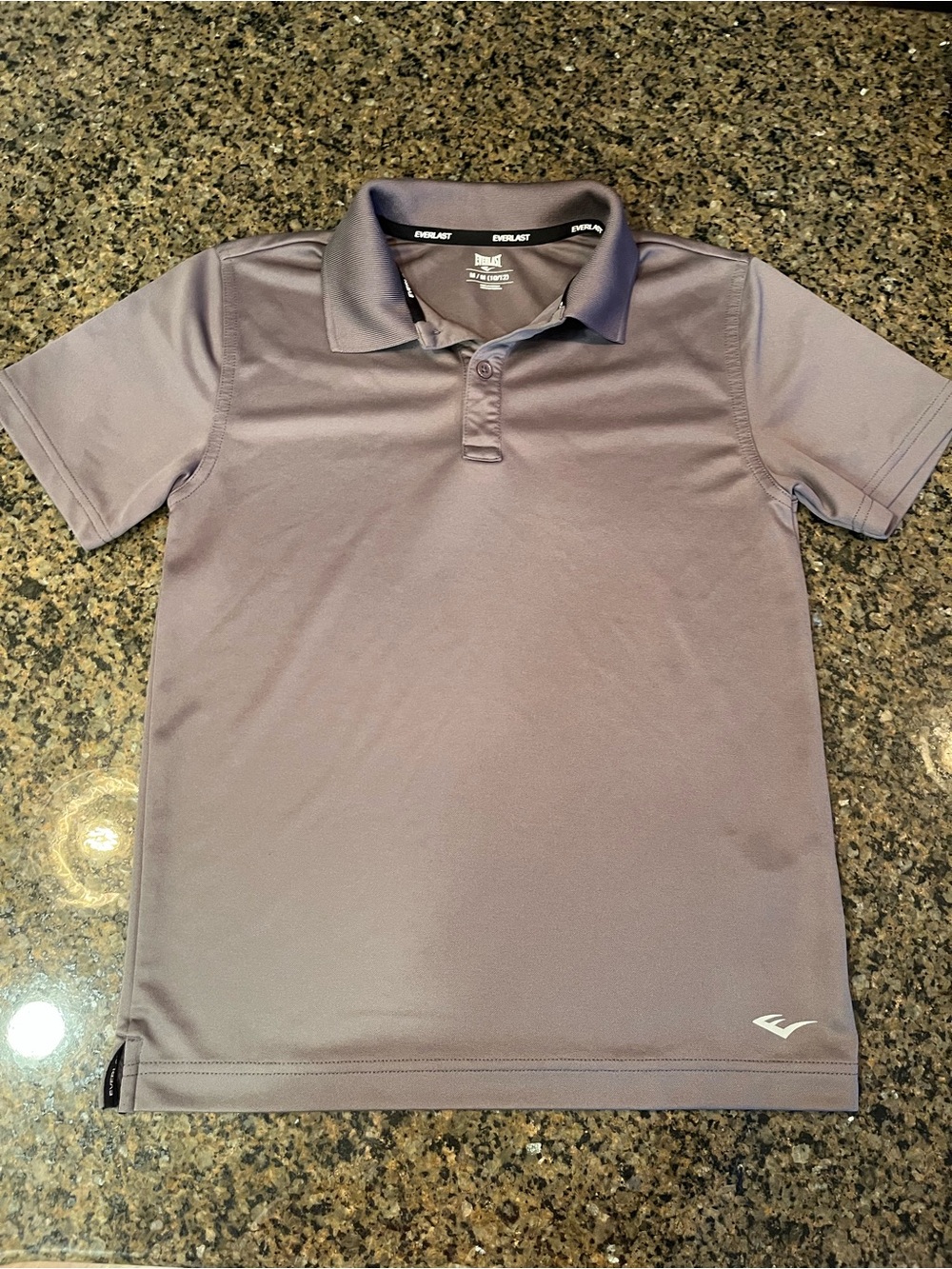 Everlast Boys Brown Performance Polo